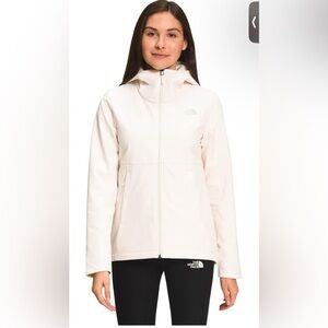 the north face womens shelbe raschel hoodie Gardenia Size S Jacket Wind Resist